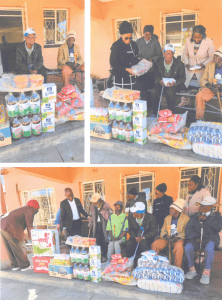Rusape Old Peoples Home – Donation of Groceries 